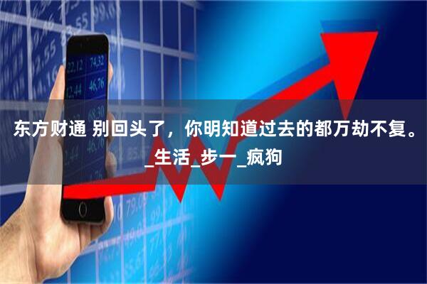 东方财通 别回头了，你明知道过去的都万劫不复。_生活_步一_疯狗