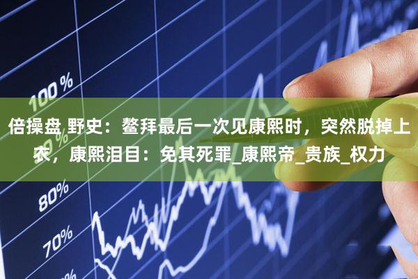 倍操盘 野史：鳌拜最后一次见康熙时，突然脱掉上衣，康熙泪目：免其死罪_康熙帝_贵族_权力