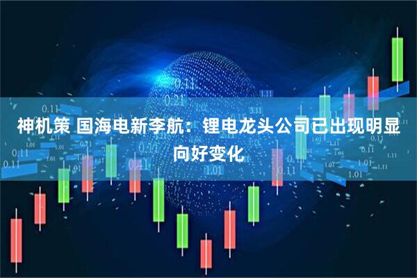 神机策 国海电新李航：锂电龙头公司已出现明显向好变化