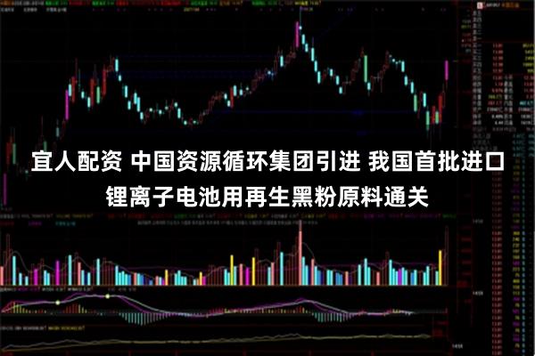 宜人配资 中国资源循环集团引进 我国首批进口锂离子电池用再生黑粉原料通关
