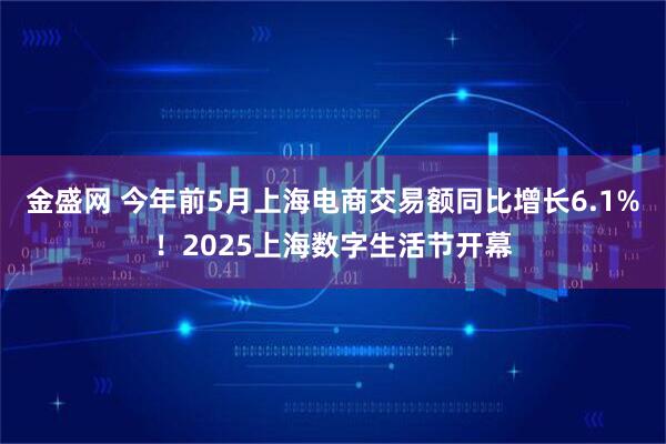 金盛网 今年前5月上海电商交易额同比增长6.1%！2025上海数字生活节开幕
