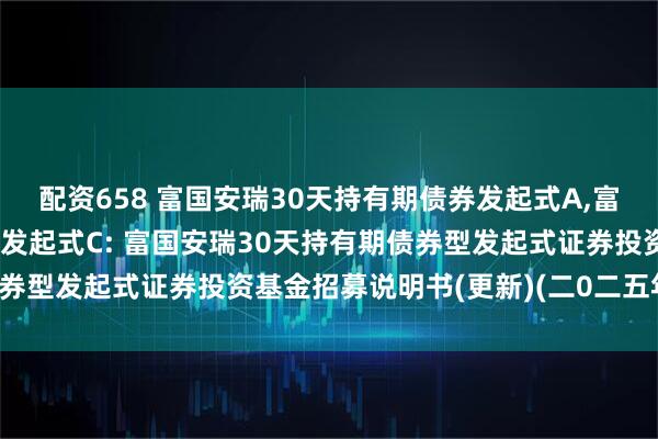 配资658 富国安瑞30天持有期债券发起式A,富国安瑞30天持有期债券发起式C: 富国安瑞30天持有期债券型发起式证券投资基金招募说明书(更新)(二0二五年第一号)